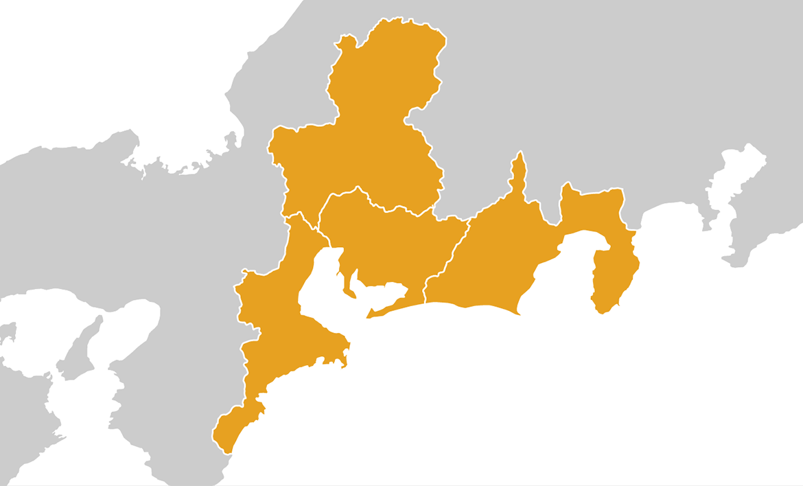 対応エリアマップ