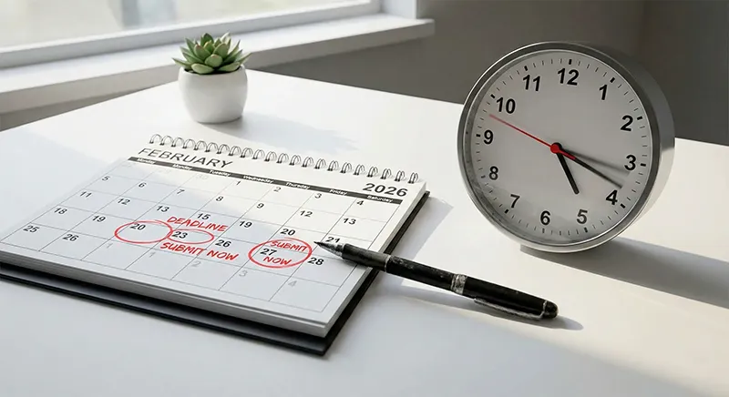 スケジュールに悩む様子